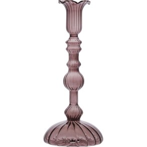 Lene Bjerre Astalina Kerzenhalter H23 cm, Dunkelrot