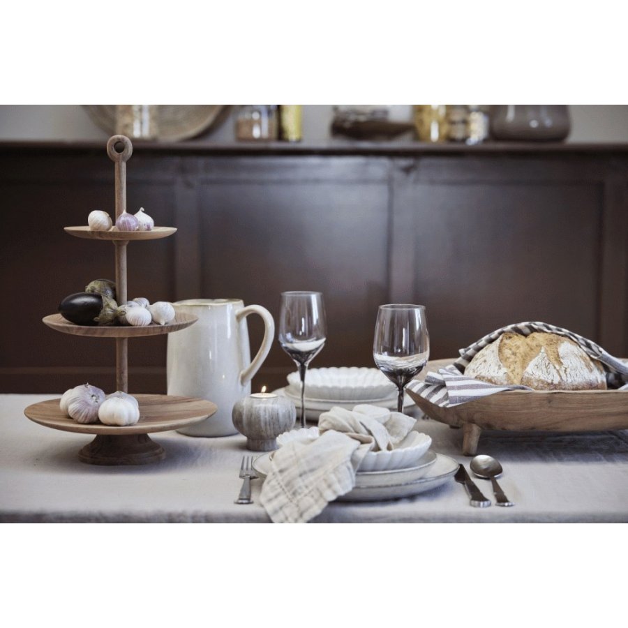 Lene Bjerre Elina Kerzenhalter 9 cm, Dunkler Sand