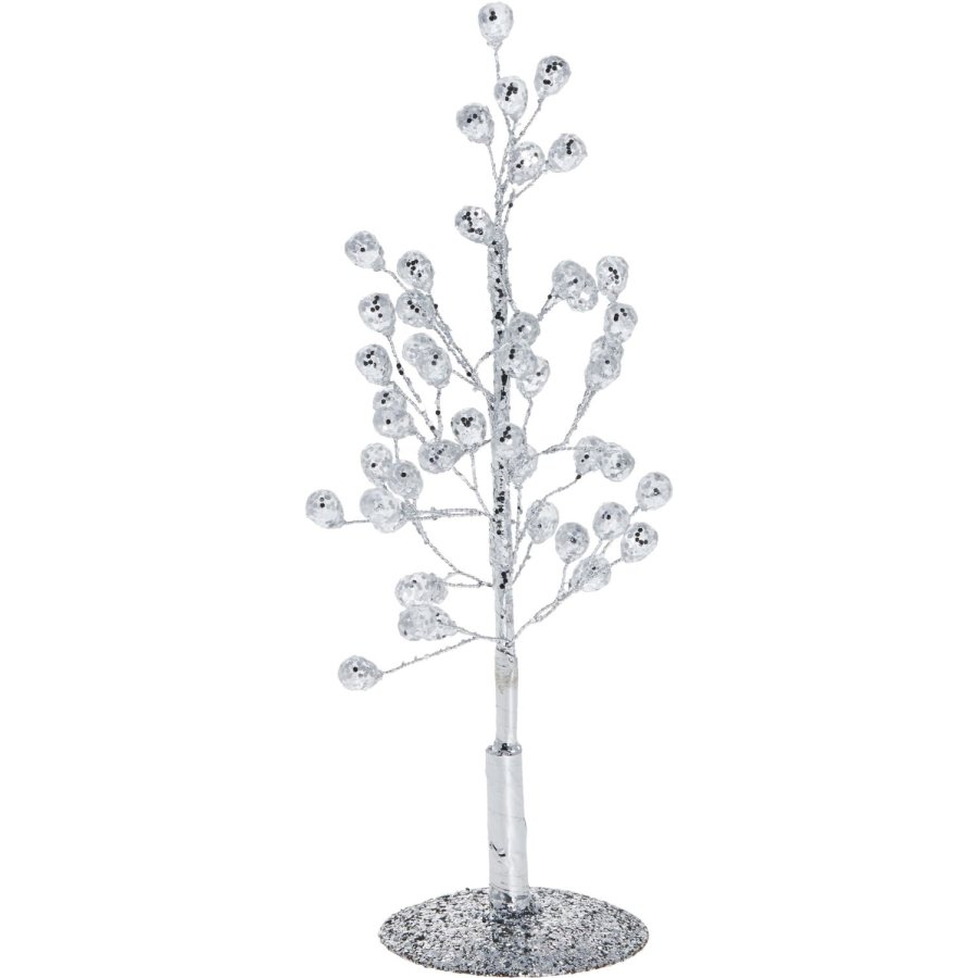 Lene Bjerre Crysilia Tr� H22 cm, S�lv