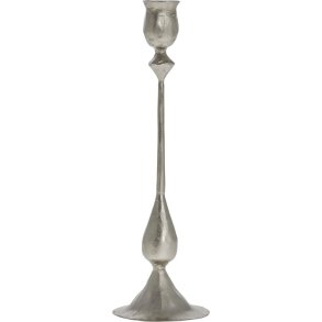 Lene Bjerre Ingrid Kerzenhalter H27 cm, Silberfarbenes Finish