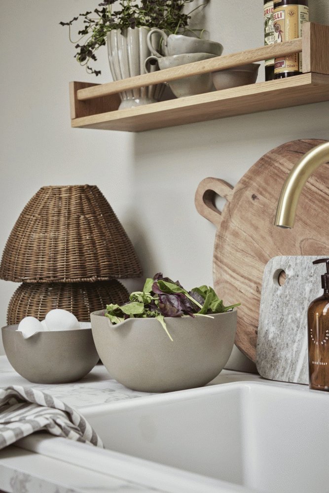 Lene Bjerre Joselia Schale 22 cm, Braun