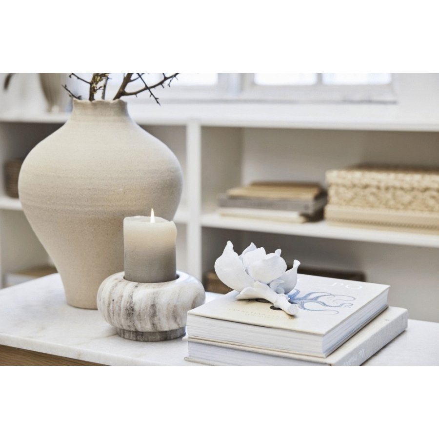 Lene Bjerre Serafina Dekoblume 17 cm, Weiß