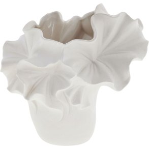 Lene Bjerre Isolinia Vase H21,6 cm, Weiß