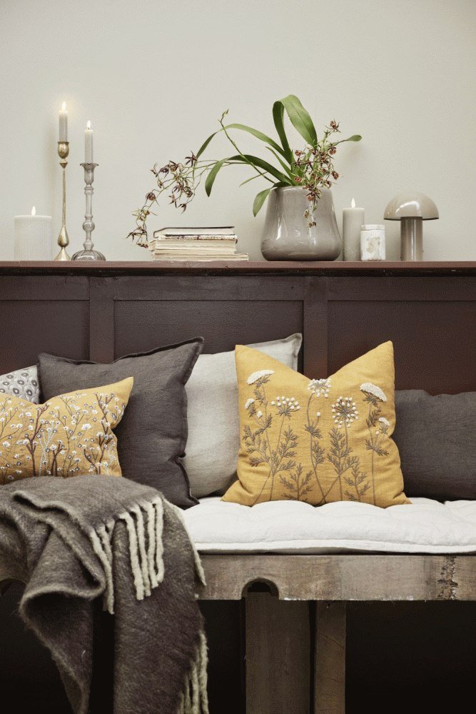 Lene Bjerre Josefine Vase H20,5 cm, Taupe