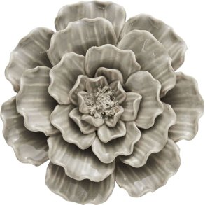 Lene Bjerre Floria Wanddekoration 13,5 cm, Grau