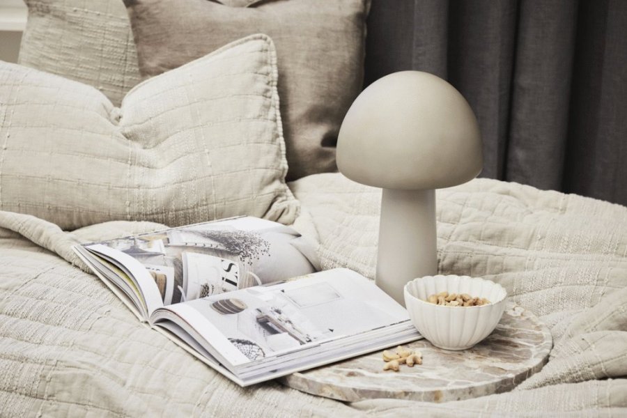 Lene Bjerre Isadora Bettberwurf 240x260 cm, Sand