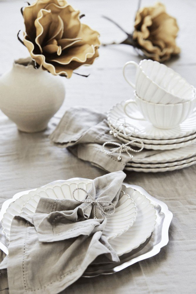 Lene Bjerre Hesille Vase H16,5 cm, Sand