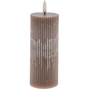 Lene Bjerre Lillia Stumpenkerze LED 6xH15 cm, Rosa