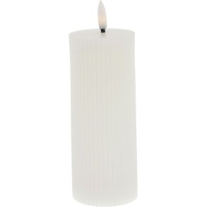 Lene Bjerre Lillia Stumpenkerze LED 6xH15 cm, Weiß