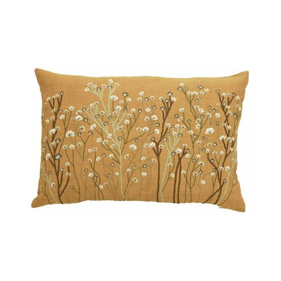 Lene Bjerre Elia Kissenbezug 60x40 cm, Ocker