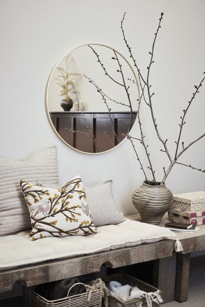 Lene Bjerre Elinia Kissenbezug 50x50 cm, Sand