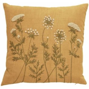 Lene Bjerre Emilde Kissenbezug 50x50 cm, Ocker