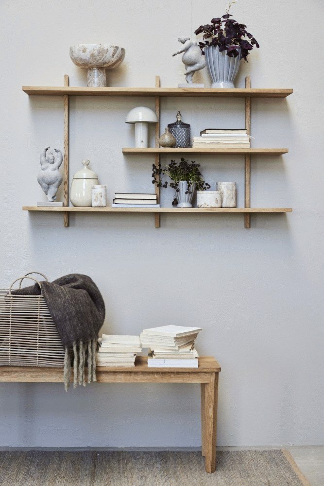 Lene Bjerre Nessina Akku-Tischlampe H19 cm, Staubiges Grün