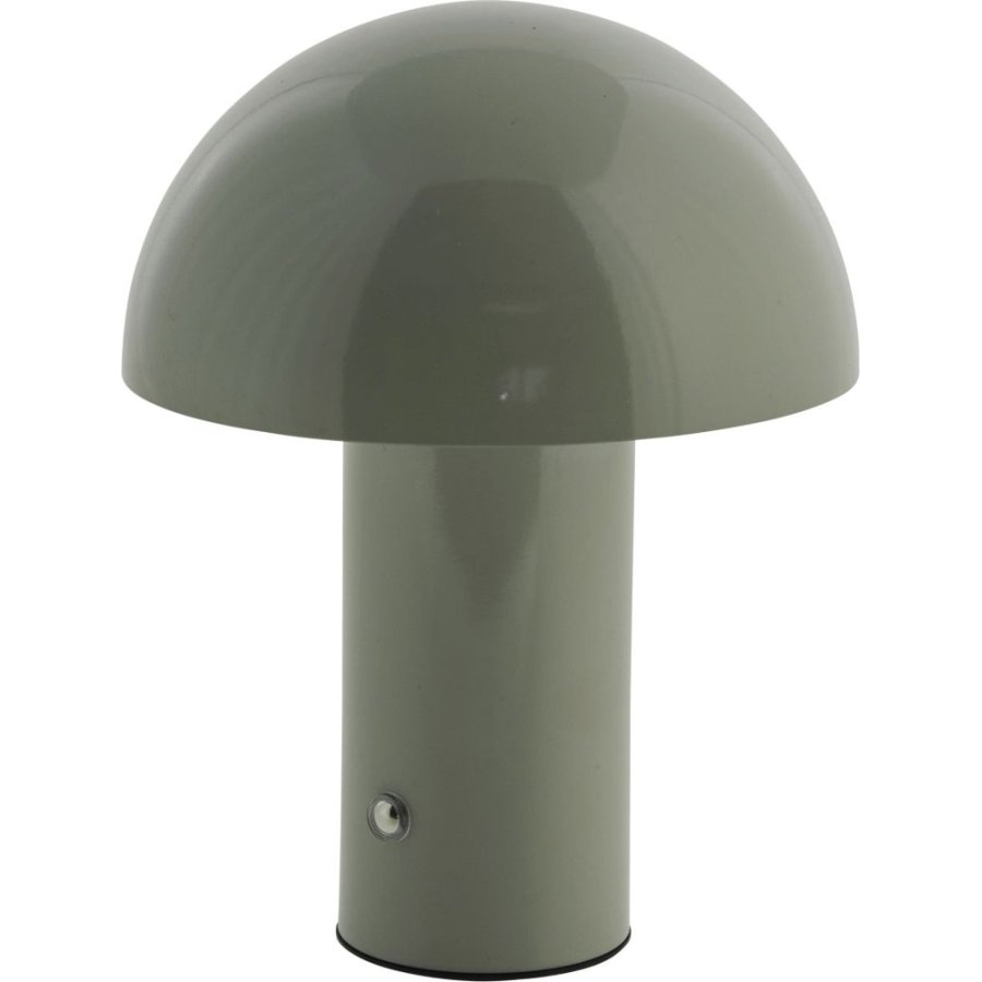 Lene Bjerre Nessina Akku-Tischlampe H19 cm, Staubiges Grün