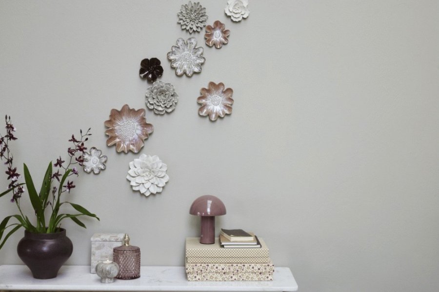 Lene Bjerre Nessina Akku-Tischlampe H19 cm, Rosa