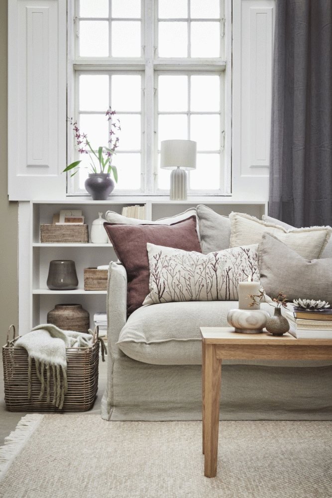 Lene Bjerre Nemia Tischlampe H41,5 cm, Sand