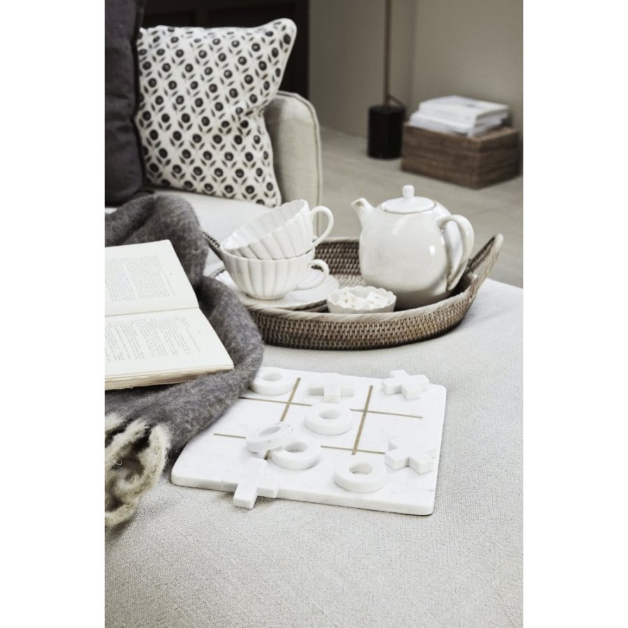 Lene Bjerre Efilia Kissenbezug 60x40 cm, Cremefarben