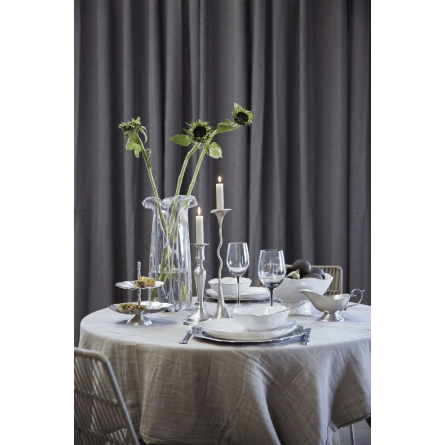 Lene Bjerre Philine Teller 31 cm, Silberfarbenes Finish