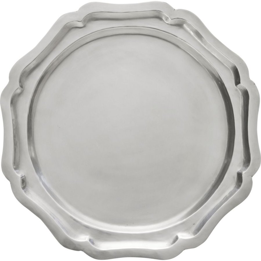 Lene Bjerre Philine Teller 31 cm, Silberfarbenes Finish