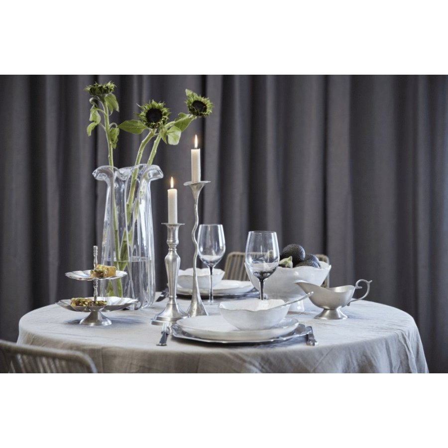 Lene Bjerre Philine Kerzenhalter H31,5 cm, Silberfarbenes Finish