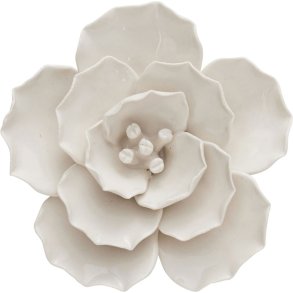 Lene Bjerre Floria Wanddekoration 10,4 cm, Weiß