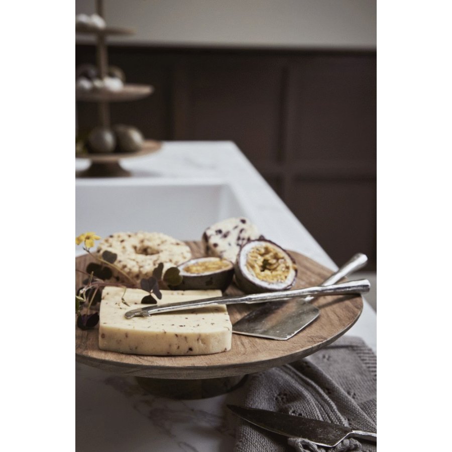 Lene Bjerre Demilla Käsemesser 3-teilig, Silberfarbenes Finish