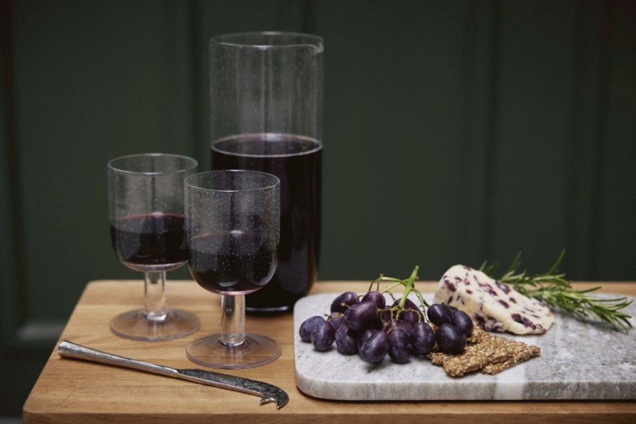 Lene Bjerre Demilla Käsemesser 3-teilig, Silberfarbenes Finish