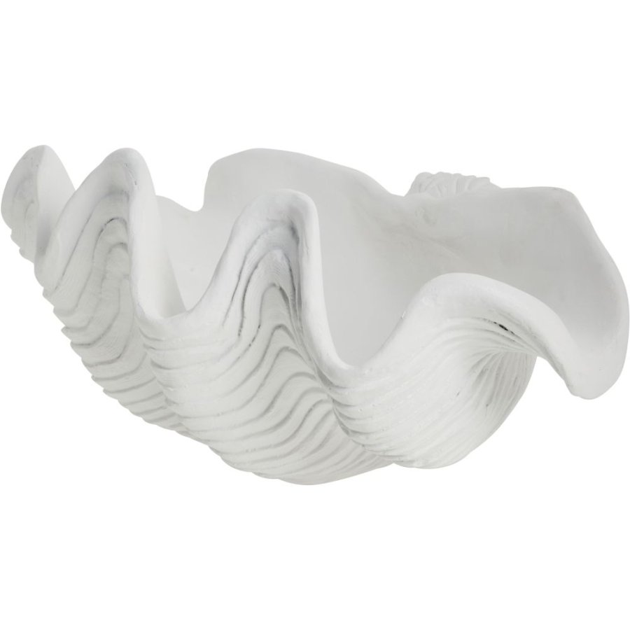 Lene Bjerre Shella Muschelschale 40,5 cm, Wei&szlig;