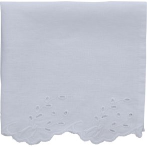 Lene Bjerre Anglaise Stofserviet 45x45 cm, Hvid