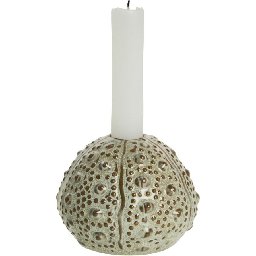 Lene Bjerre Shellille Lysestage H7,5 cm, Sand
