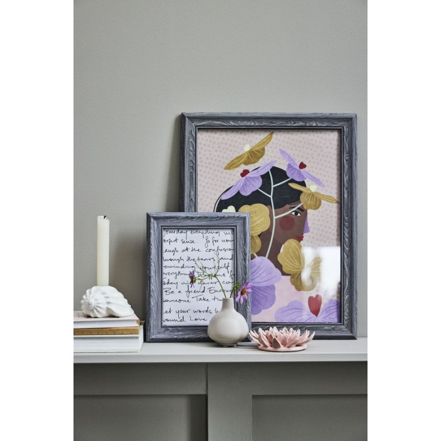 Lene Bjerre Shellille Lysestage H6 cm, Hvid