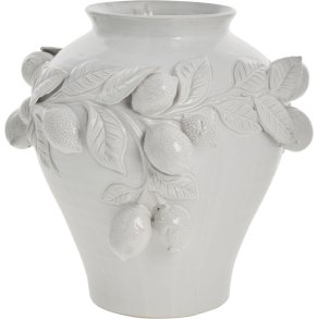 Lene Bjerre Limone Vase H29 cm, Hvid