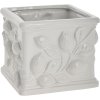 Lene Bjerre Limone Urtepotteskjuler H15,8 cm, Hvid