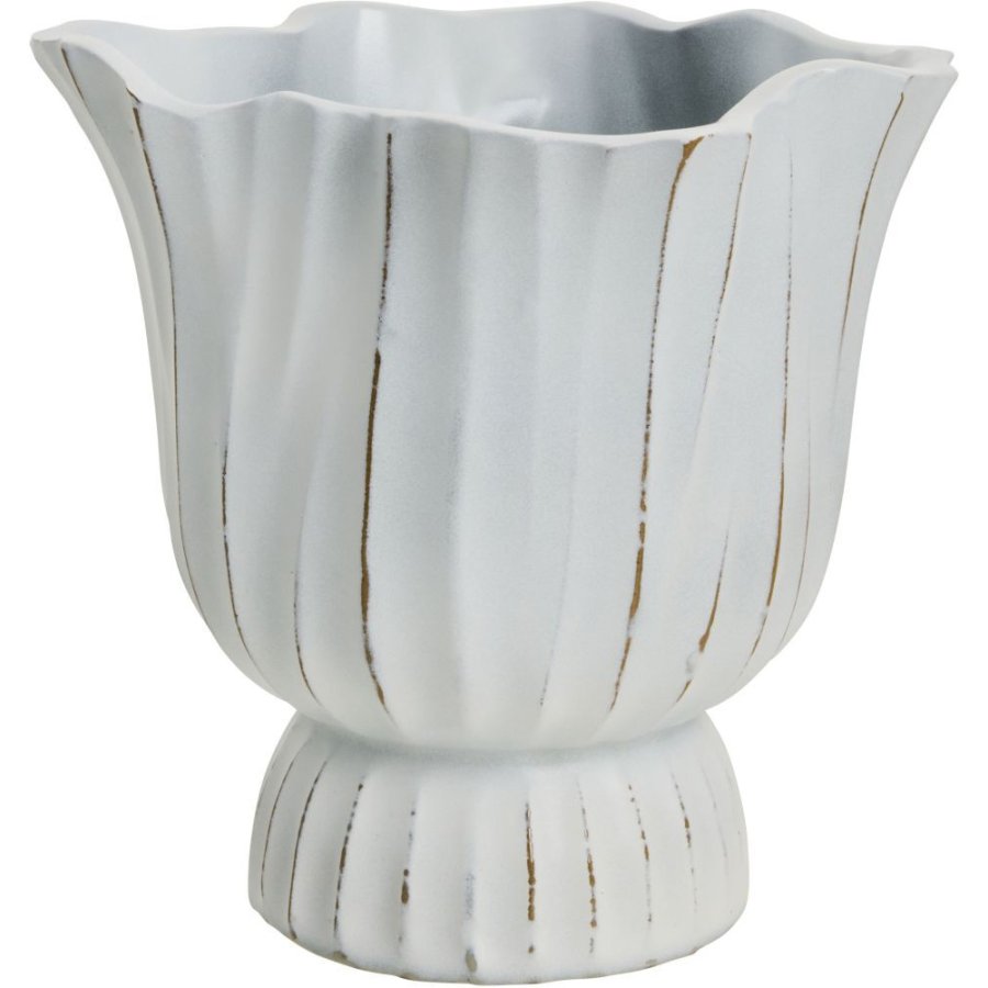 Lene Bjerre Palazzo Urtepotteskjuler H19 cm, Hvid