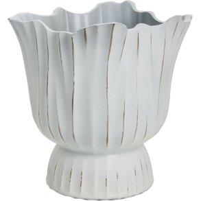 Lene Bjerre Palazzo Urtepotteskjuler H23,5 cm, Hvid