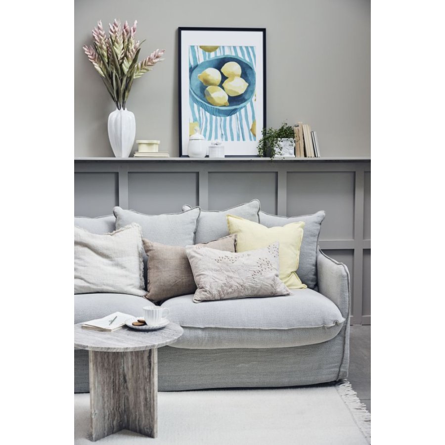 Lene Bjerre Limone Topf mit Deckel H13,5 cm, Wei&szlig;