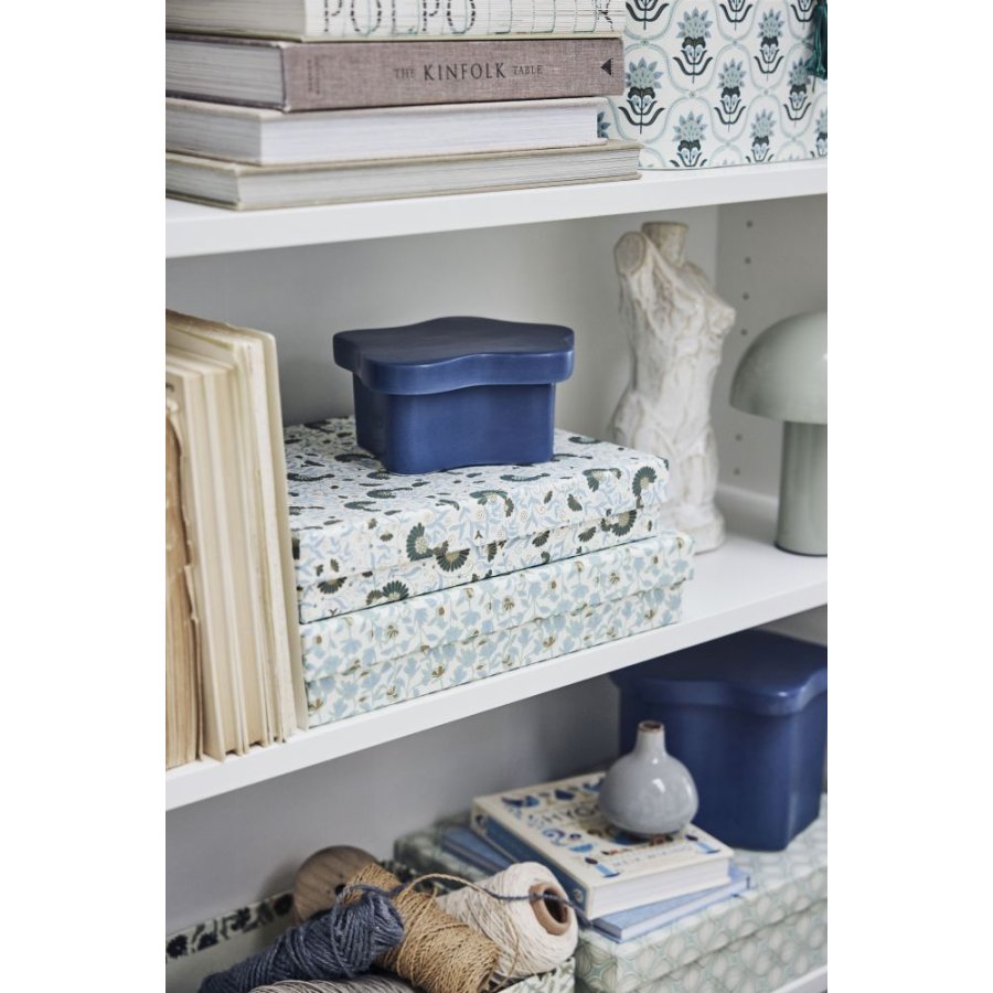 Lene Bjerre Brime Topf mit Deckel H8 cm, Blau