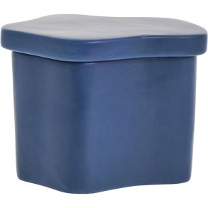 Lene Bjerre Brime Topf mit Deckel H15 cm, Blau