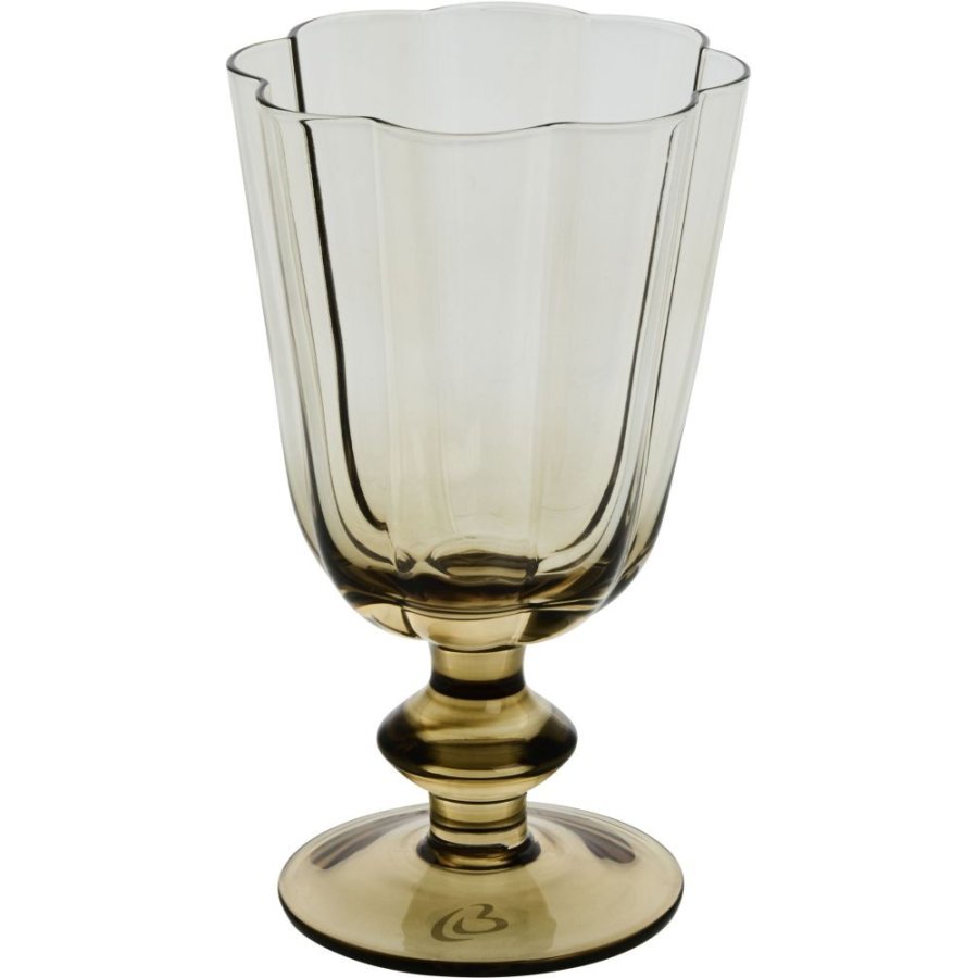 Lene Bjerre Floretta Wijnglas 27 cl, Taupe