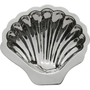 Lene Bjerre Scallia Schale 20 cm, Silberfarbenes Finish