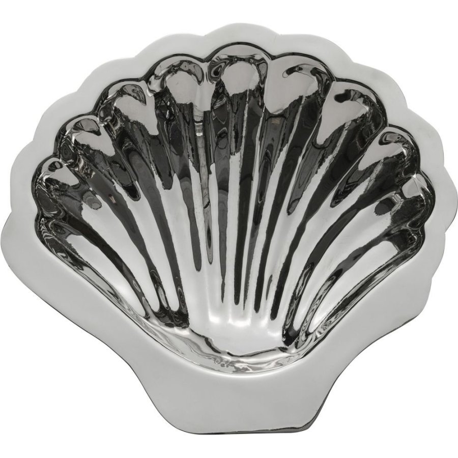 Lene Bjerre Scallia Schale 20 cm, Silberfarbenes Finish