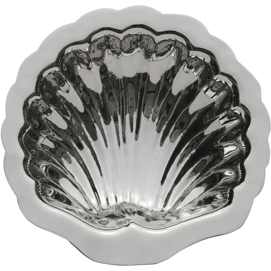 Lene Bjerre Scallia Schale 12,5 cm, Silberfarbenes Finish