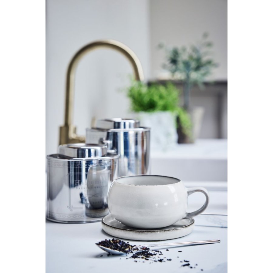 Lene Bjerre Cosia D�se H16,5 cm, S�lvfinish