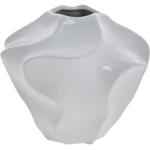 Lene Bjerre Jinia Vase H15 cm, Hvid