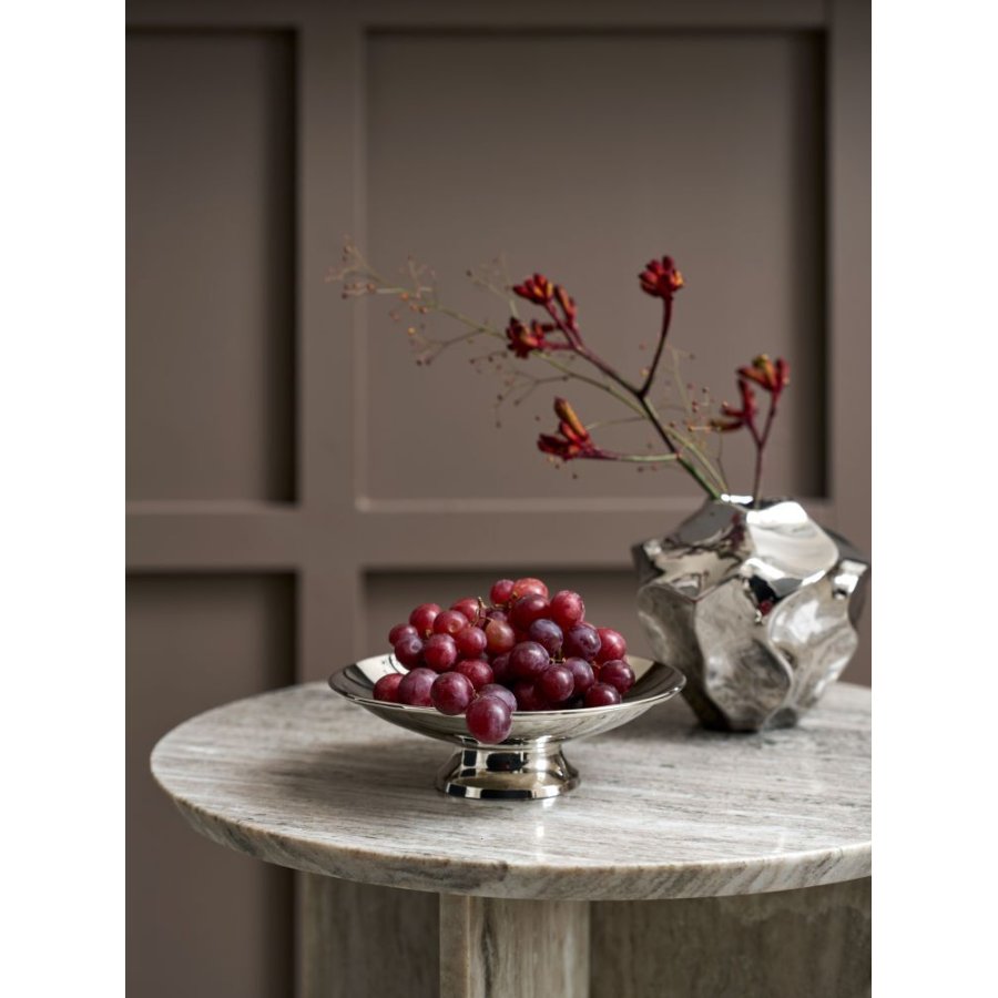 Lene Bjerre Jinia Vase H15 cm, S�lvfinish