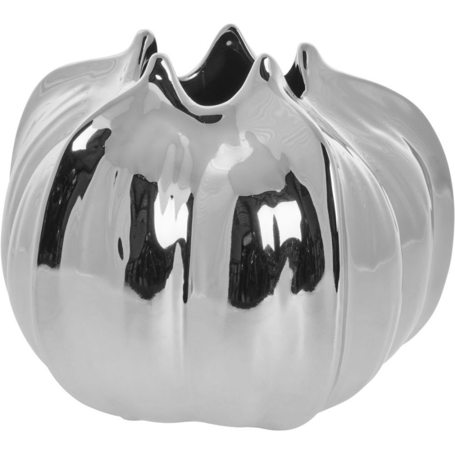 Lene Bjerre Jinna Vase H17 cm, S�lvfinish