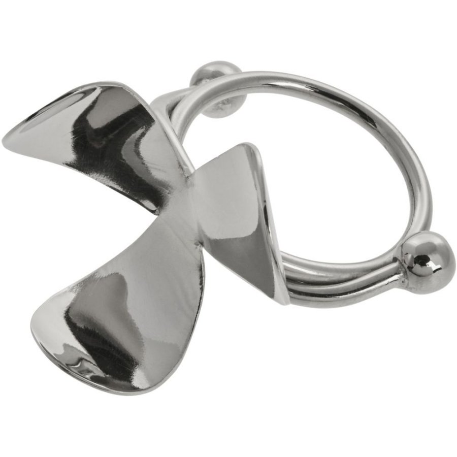 Lene Bjerre Sigrid Servietring �5 cm, Zilverkleurige Afwerking