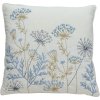Lene Bjerre Visilia Pudebetr�k 50x50 cm, R�hvid/Lysebl�
