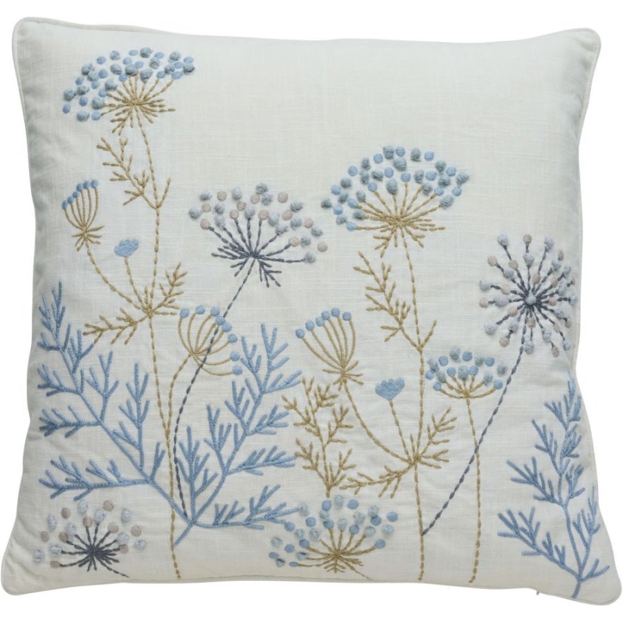 Lene Bjerre Visilia Kissenbezug 50x50 cm, Cremewei�/Hellblau