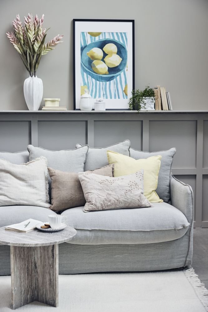Lene Bjerre Visilia Kissenbezug 40x60 cm, Sand/Beige